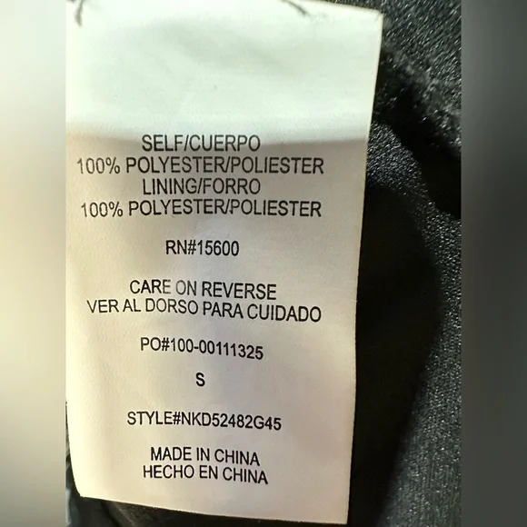 NWT Rewind Juniors’ Faux-Wrap High-Low Dress Size Small - Picture 5 of 6